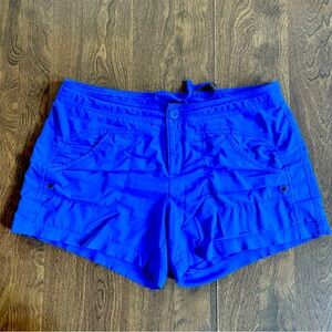 The most comfortable Athleta board shorts—royal blue—size 8.